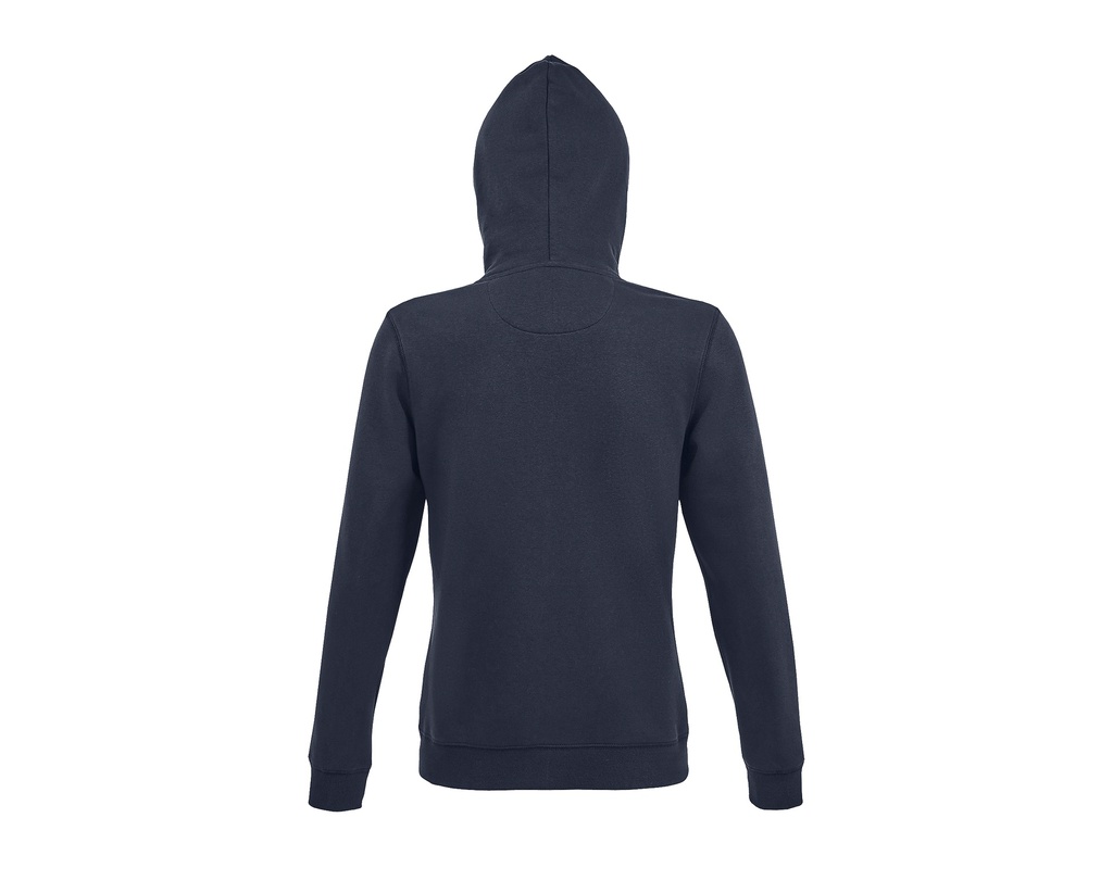 Damska bluza z kapturem na zamek - French Navy