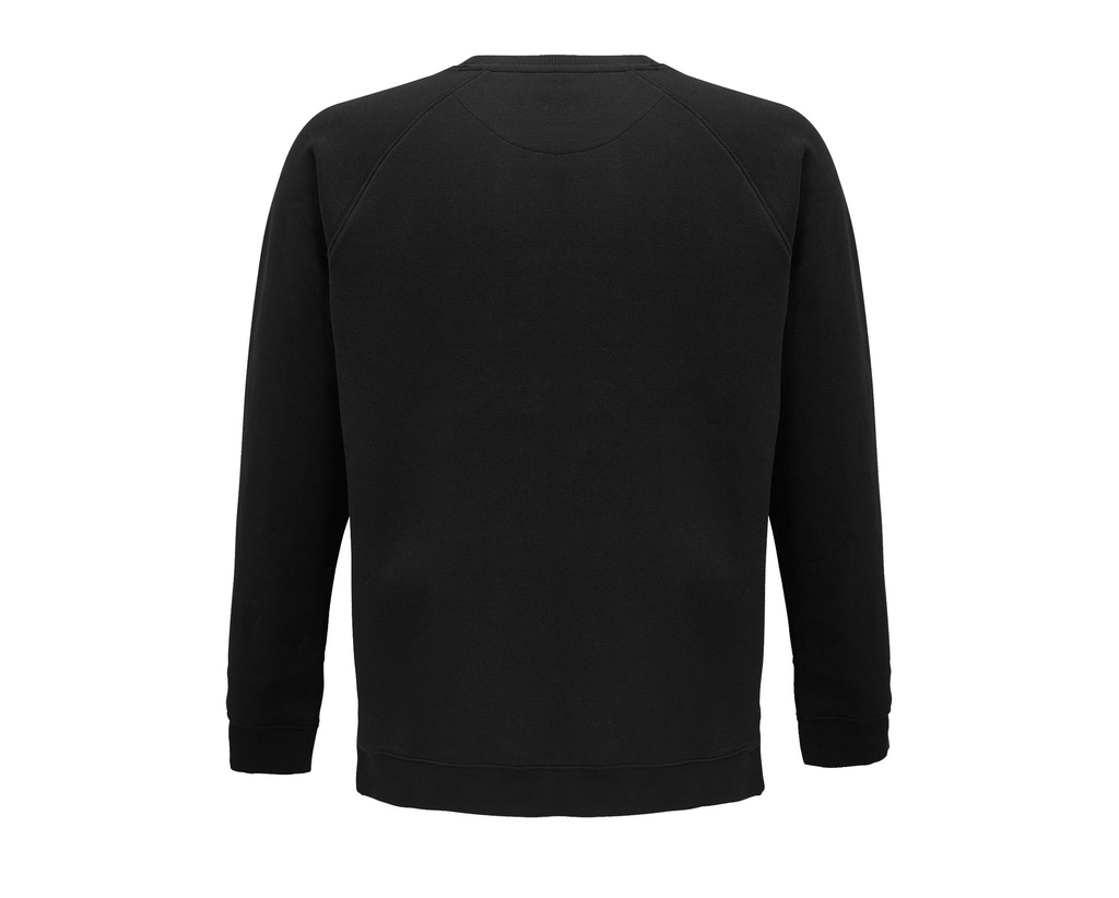 Bluza unisex z raglanowymi rękawami - Black