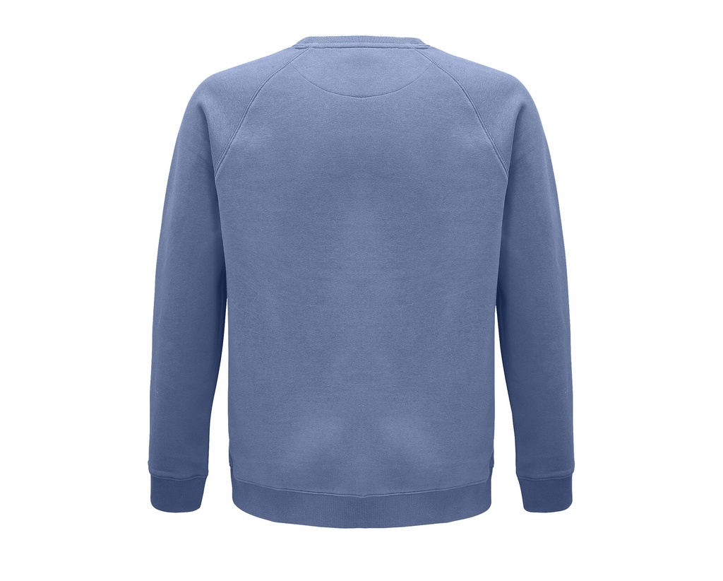 Bluza unisex z raglanowymi rękawami - Blue