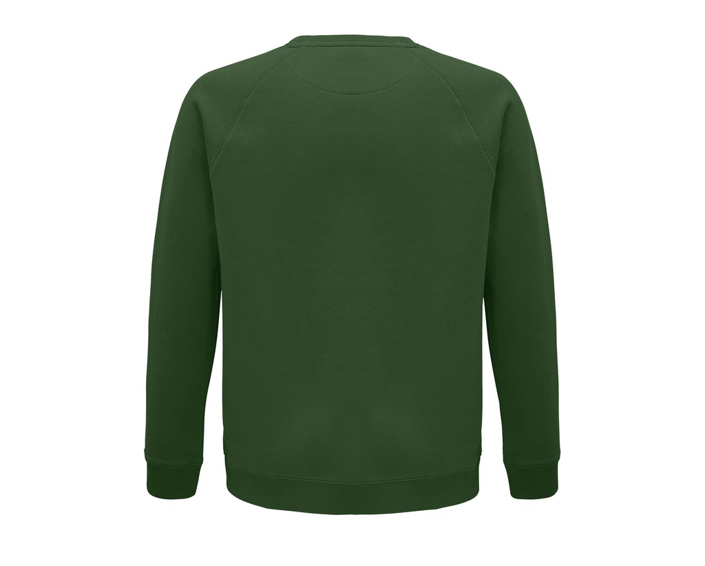 Bluza unisex z raglanowymi rękawami - Bottle Green