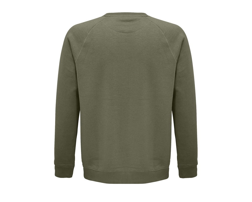 Bluza unisex z raglanowymi rękawami - Khaki