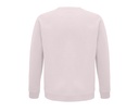 Bluza unisex z raglanowymi rękawami - Pale Pink