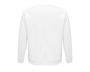 Bluza unisex z raglanowymi rękawami - White