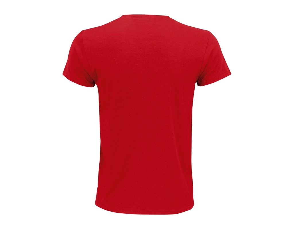 T-shirt unisex z krótkim rękawem, bawełna organiczna - Red