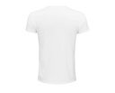 T-shirt unisex z krótkim rękawem, bawełna organiczna - White