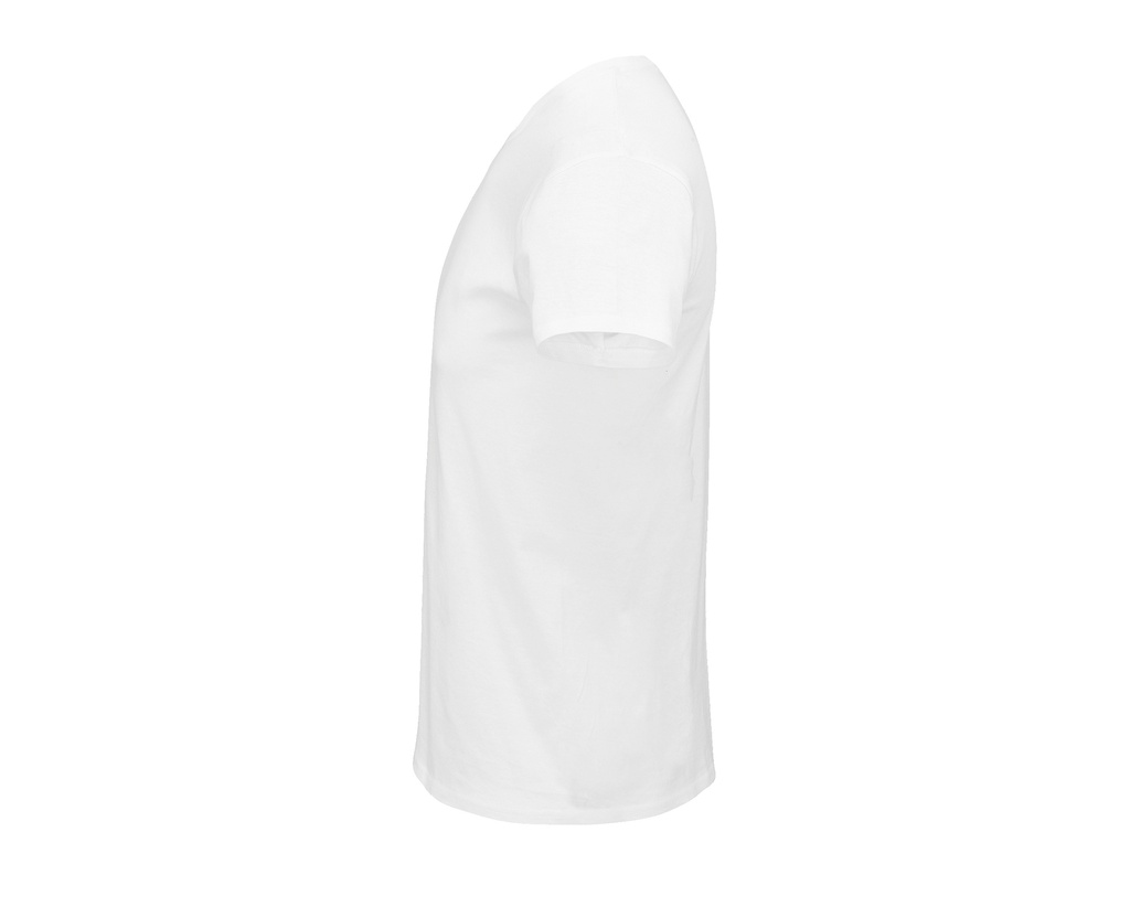 T-shirt unisex z krótkim rękawem, bawełna organiczna - White