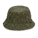 Dwustronny kapelusz sztruksowy z podszewką sherpa - Army & Shear Beige