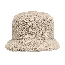 Dwustronny kapelusz sztruksowy z podszewką sherpa - Army & Shear Beige