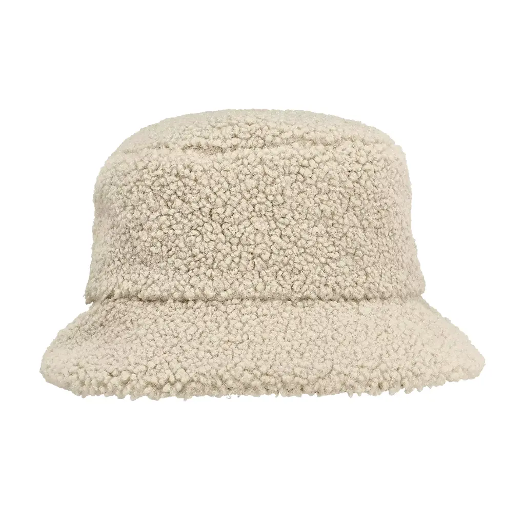 Dwustronny kapelusz sztruksowy z podszewką sherpa - Carbon Grey & Shear Beige