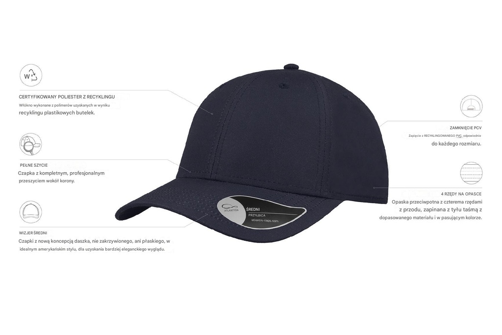 Czapka Recy Feel - Navy