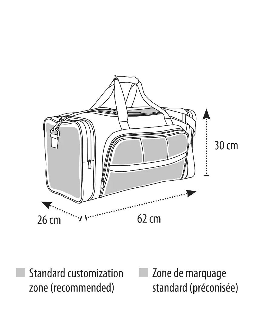 Torba Podróżna Weekendowa 48L - Orange