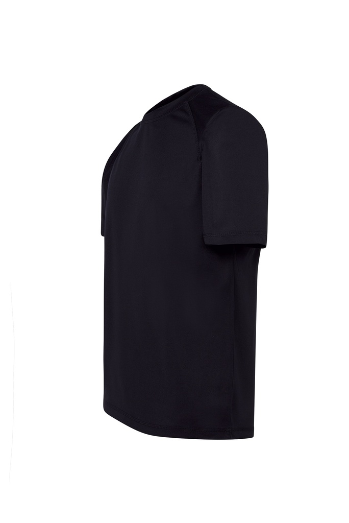 Męski T-shirt Sportowy Slim z Raglanowymi Rękawami - Navy