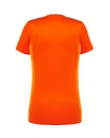 Damski t-shirt sportowy slim, krótki rękaw - Orange