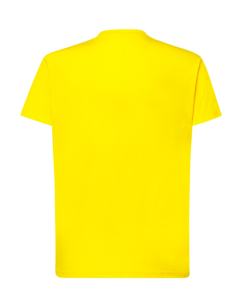 T-shirt męski klasyczny, krótki rękaw - Gold