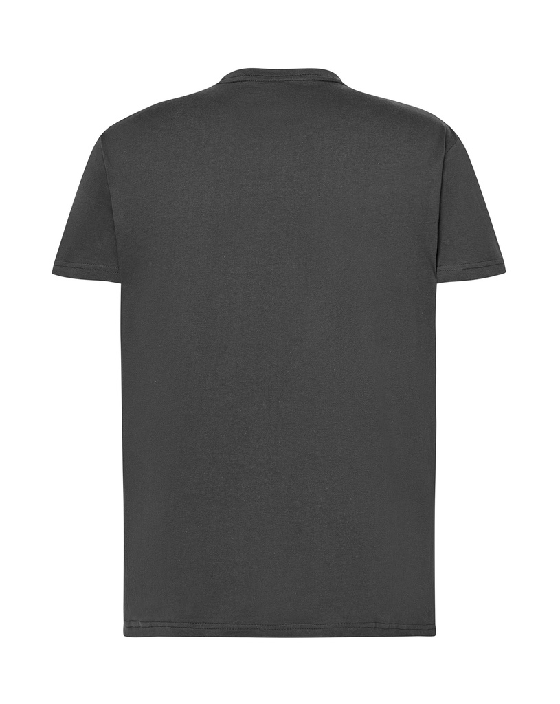 T-shirt męski klasyczny, krótki rękaw - Graphite