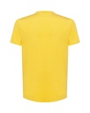T-shirt slim z dekoltem V, krótki rękaw - Mustard Heather