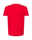 T-shirt slim z dekoltem V, krótki rękaw - Red