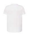 T-shirt slim z dekoltem V, krótki rękaw - White