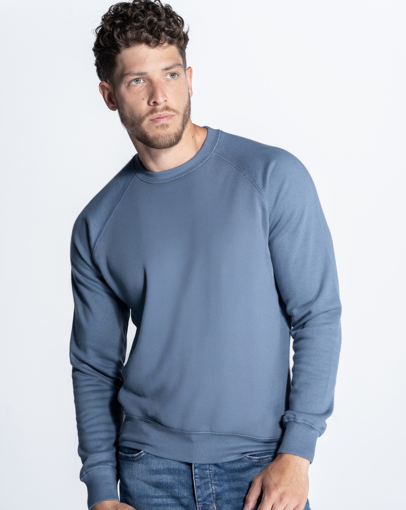 Bluza Unisex Klasyczna z Raglanowymi Rękawami - Buttercream