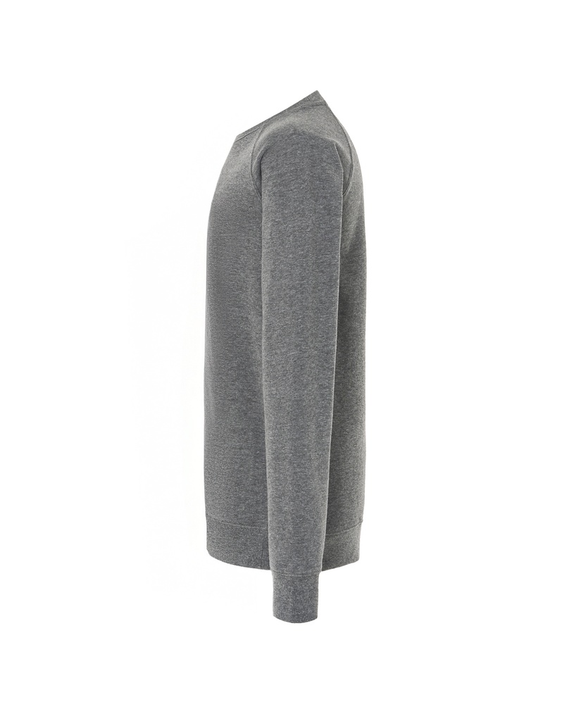 Bluza Unisex Klasyczna z Raglanowymi Rękawami - Dark Grey Melange