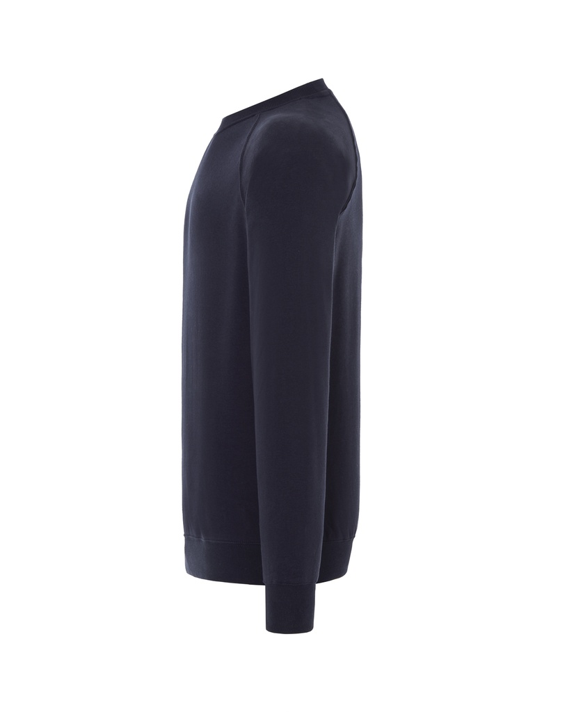 Bluza Unisex Klasyczna z Raglanowymi Rękawami - Navy