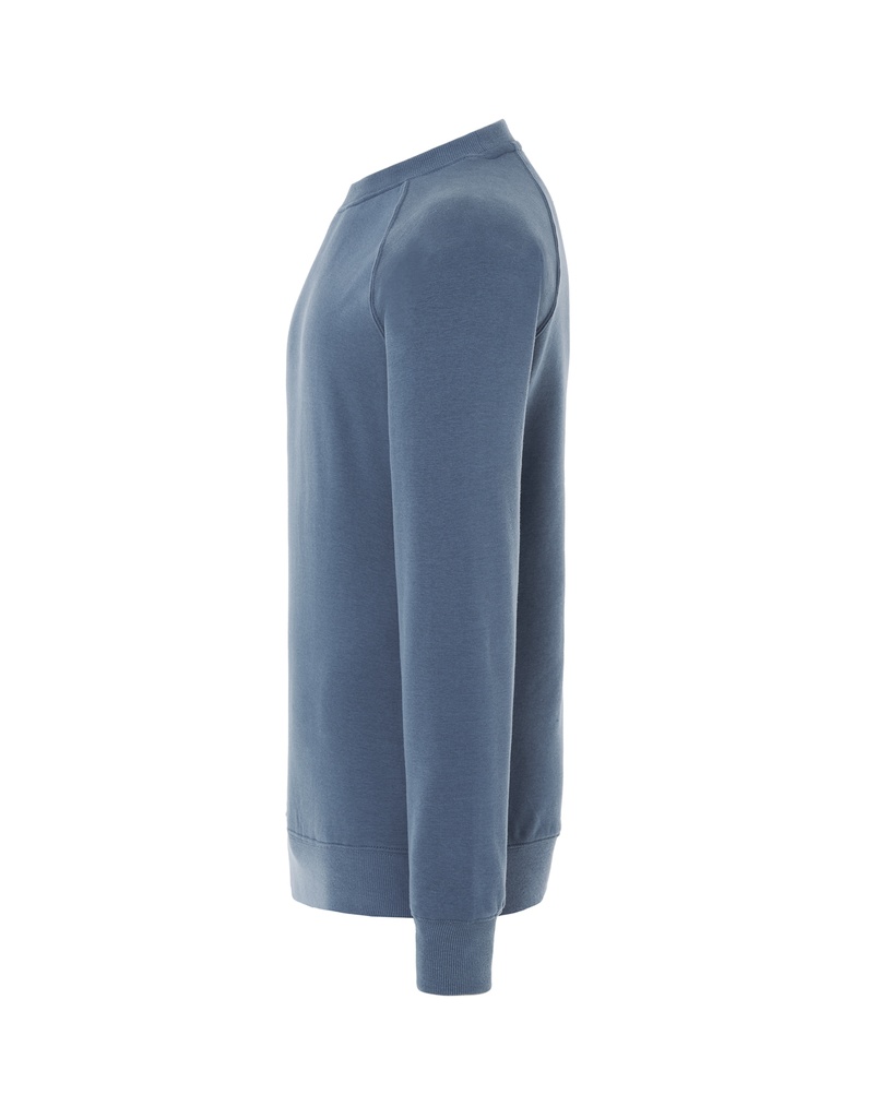 Bluza Unisex Klasyczna z Raglanowymi Rękawami - Steel Blue