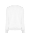 Bluza Unisex Klasyczna z Raglanowymi Rękawami - White