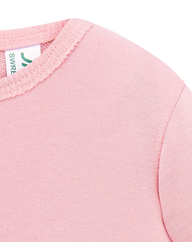 Kombinezon dziecięcy z długim rękawem - Pink