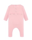 Kombinezon dziecięcy z długim rękawem - Pink