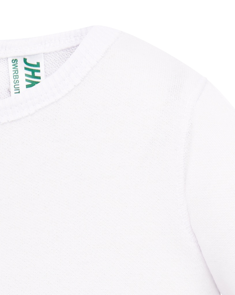 Kombinezon dziecięcy z długim rękawem - White