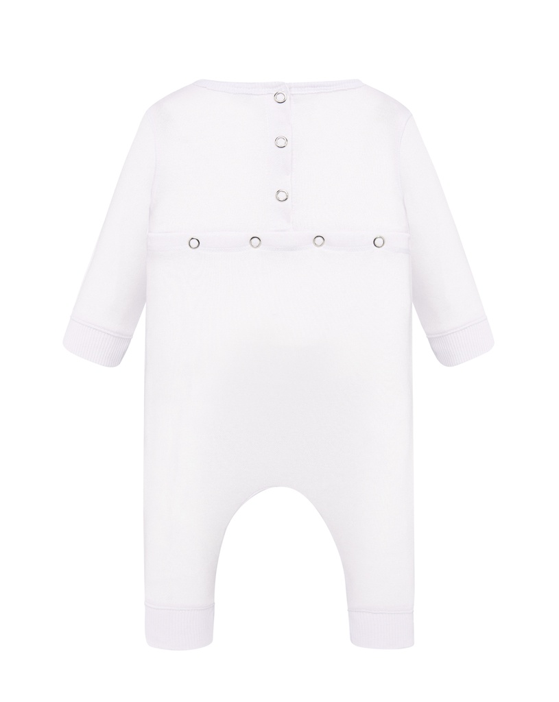Kombinezon dziecięcy z długim rękawem - White