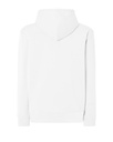 Bluza z kapturem unisex na zamek - White