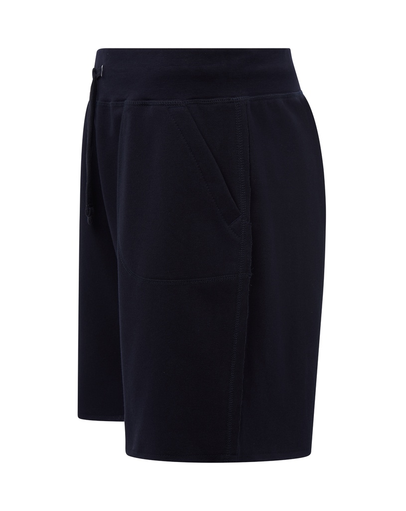 Szorty dresowe męskie z troczkiem - Navy