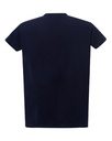 Damski T-Shirt Slim z Krótkim Rękawem - Navy