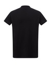 Damski T-Shirt Slim z Krótkim Rękawem - Black