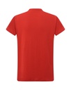 Damski T-Shirt Slim z Krótkim Rękawem - Red