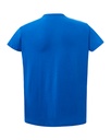 Damski T-Shirt Slim z Krótkim Rękawem - Royal Blue