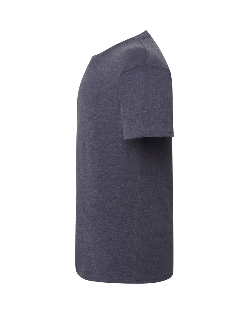 Koszulka Klasyczna z Krótkim Rękawem - Denim Heather