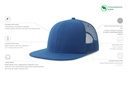 Czapka Snap Mesh-S - Royal