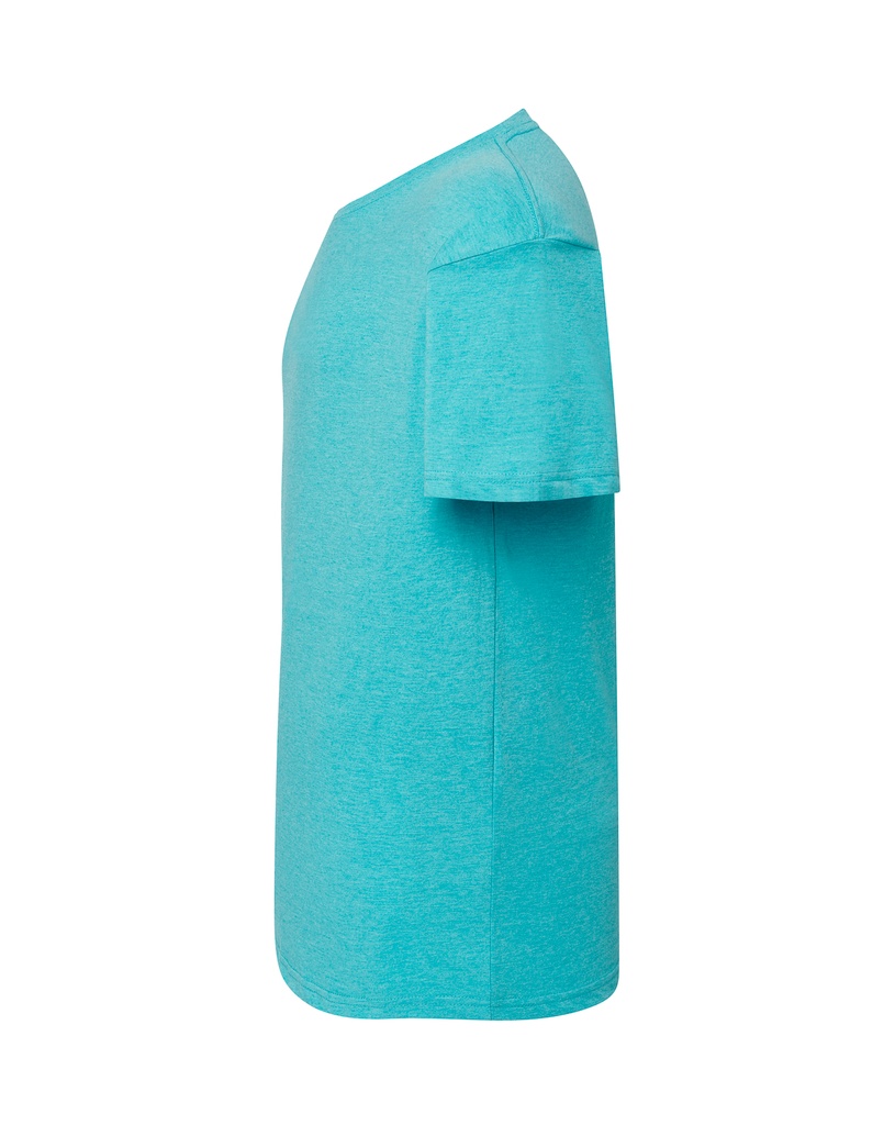 Koszulka Klasyczna z Krótkim Rękawem - Turquoise Heather