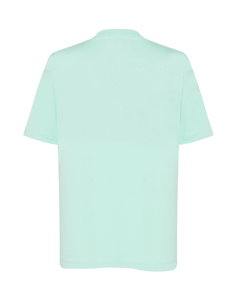 T-Shirt Dziecięcy Klasyczny z Krótkim Rękawem - Mint Green