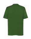 T-Shirt Dziecięcy Klasyczny z Krótkim Rękawem - Bottle Green