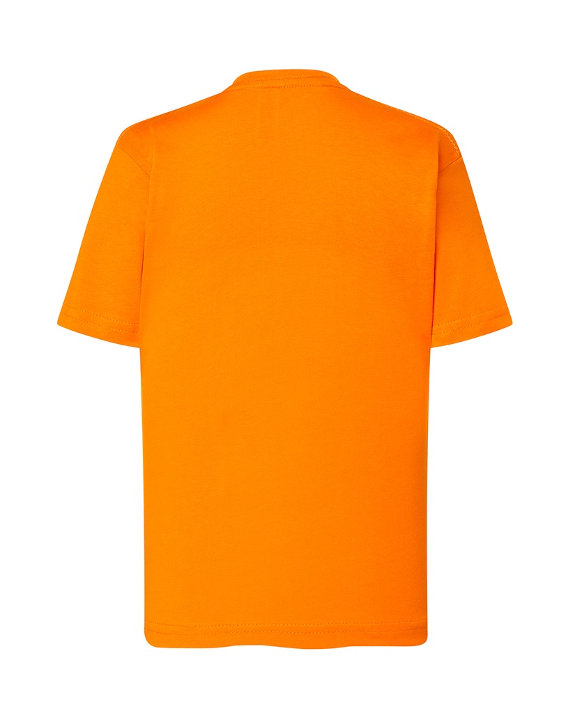 T-Shirt Dziecięcy Klasyczny z Krótkim Rękawem - Orange