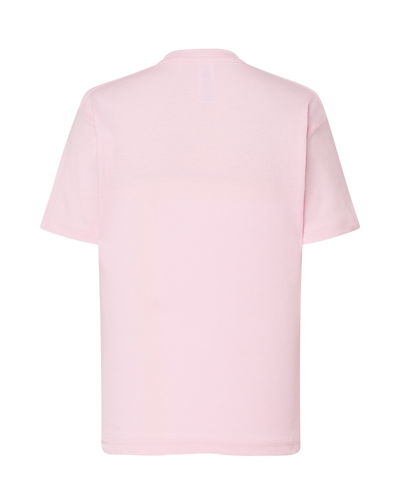 T-Shirt Dziecięcy Klasyczny z Krótkim Rękawem - Pink