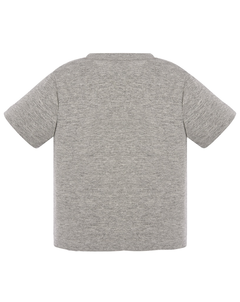 Koszulka dziecięca z krótkim rękawem - Grey Melange
