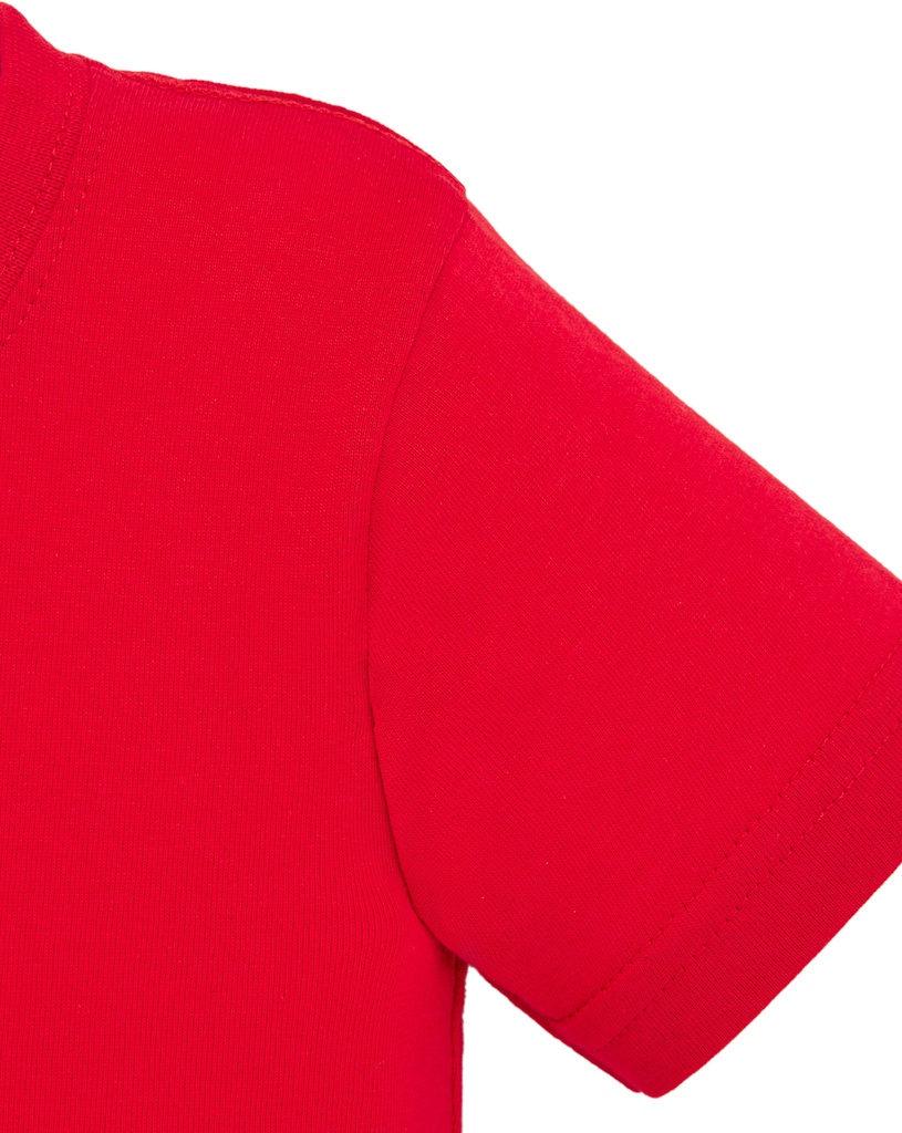 Koszulka dziecięca z krótkim rękawem - Red