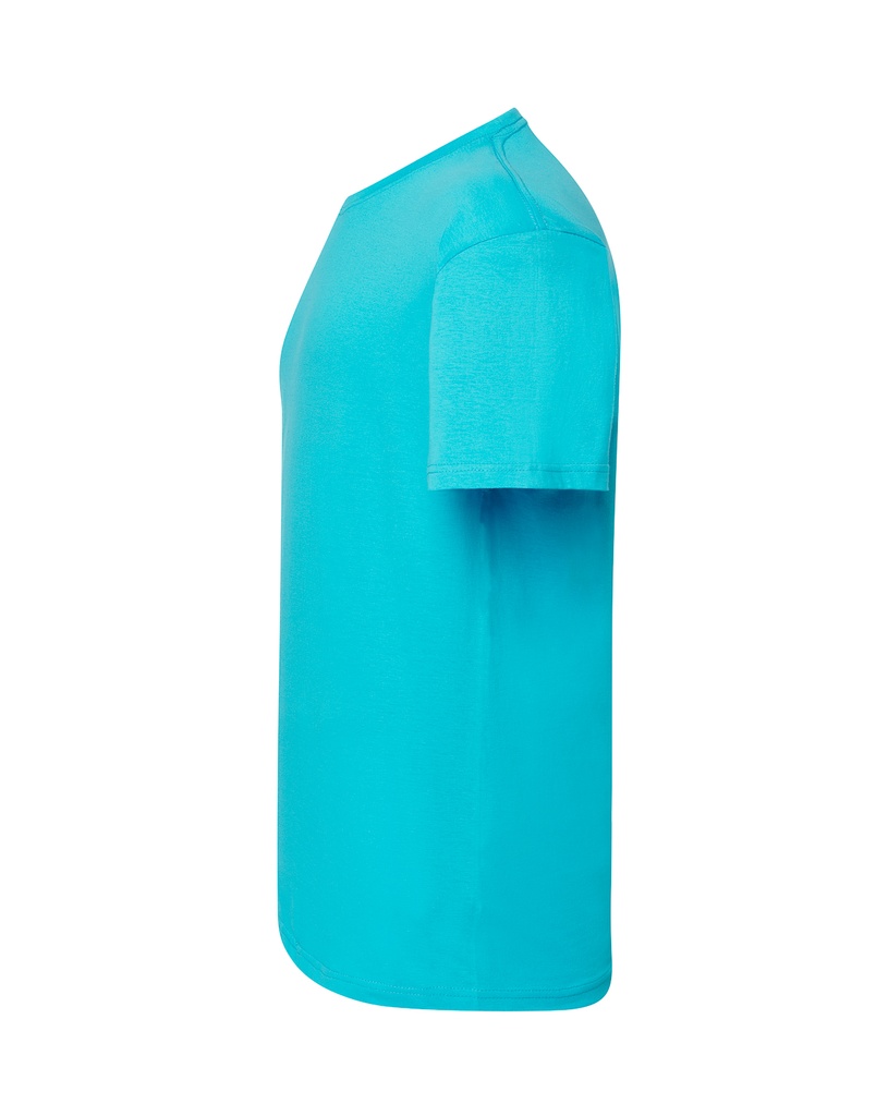 Koszulka Klasyczna z Krótkim Rękawem - Turquoise