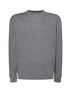 Bluza Unisex z Okrągłym Dekoltem - Dark Grey Melange