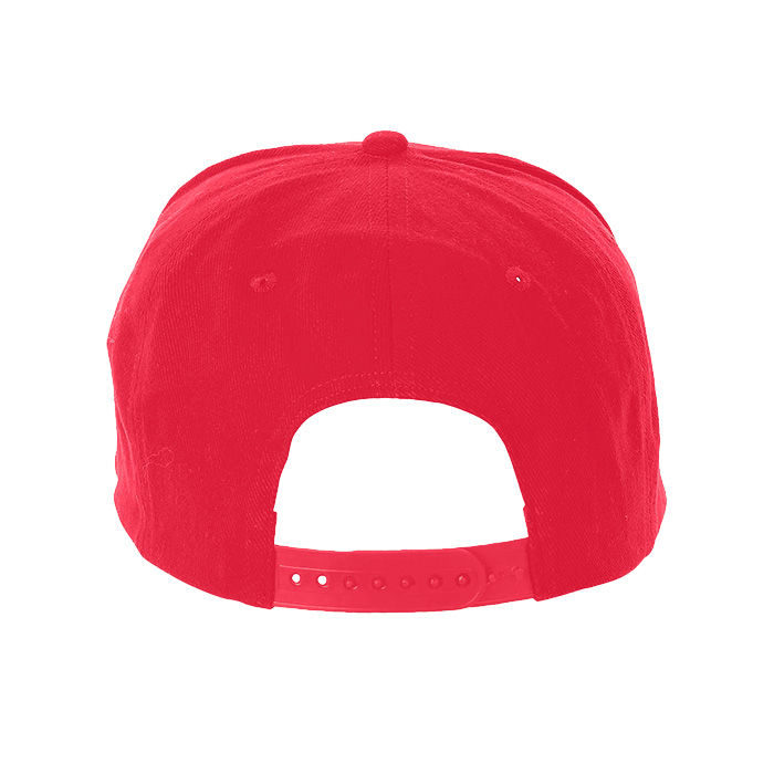 Klasyczna Czapka 5-Panelowa - Red