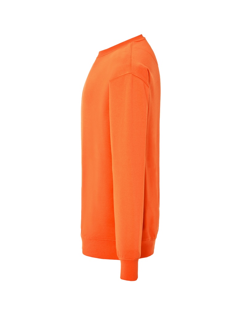 Bluza Unisex z Okrągłym Dekoltem - Orange